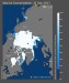 Rozloha morského ľadu v Arktíde podľa satelitných meraní 31.XII.2017