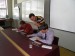 Študenti M.Turňa a M.Šinger sa pripravujú na ústnu skúšku, 19.VI.2013