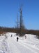 Okruh na Pezinskej Babe, 7.II.2015, sneh okolo 40 cm, Tvz okolo -4 °C