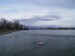 Na jazere Zlaté Piesky v Bratislave, 31.I.2016, Tvz +7 °C, Tvo +2 °C, 99% ľad